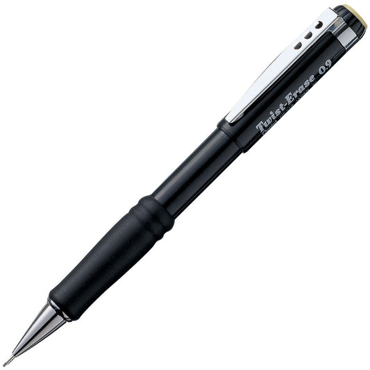 עפרון-מכני-0-9-שחור-pentel-qe519