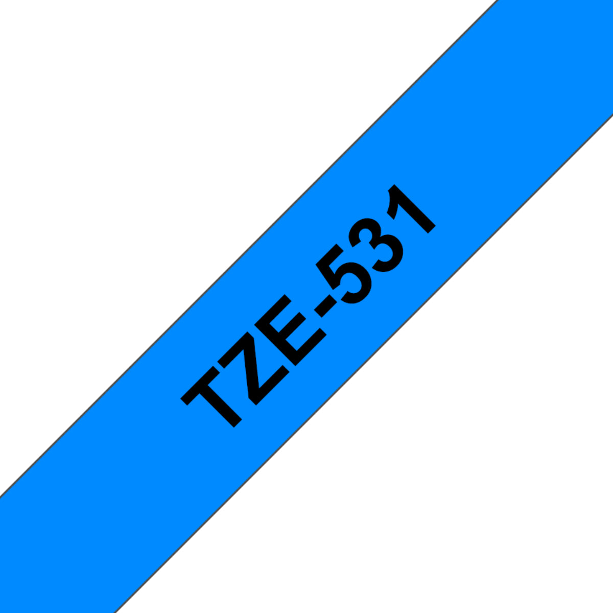 סרט TZE-531 שחור/כחול 12 מ"מ Brother