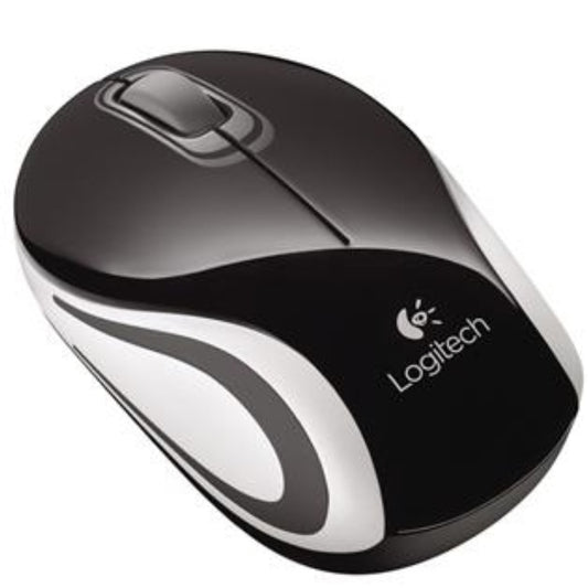 עכבר-אלחוטי-שחור-לבן-logitech-m187