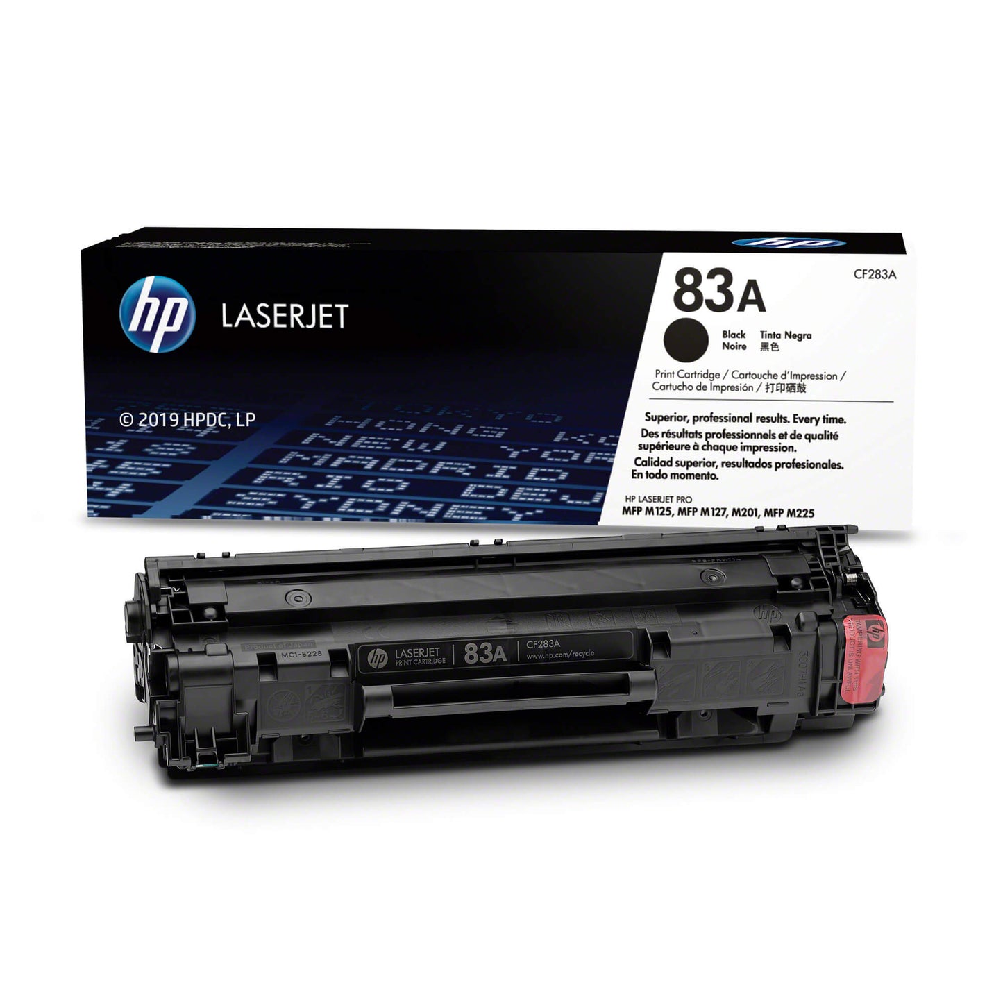טונר שחור HP 83A