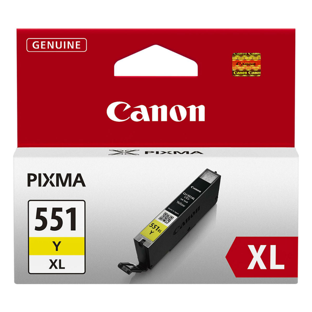 ראש דיו צהוב Canon CLI-551XLY