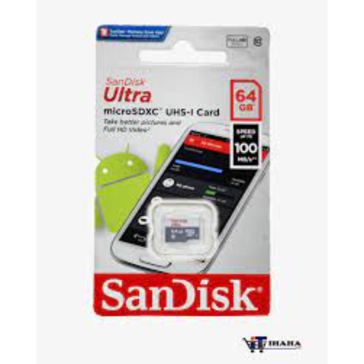 כרטיס-זיכרון-sandisk-ultra-microsdhc-64gb-100mb-s-class-10-uhs-i