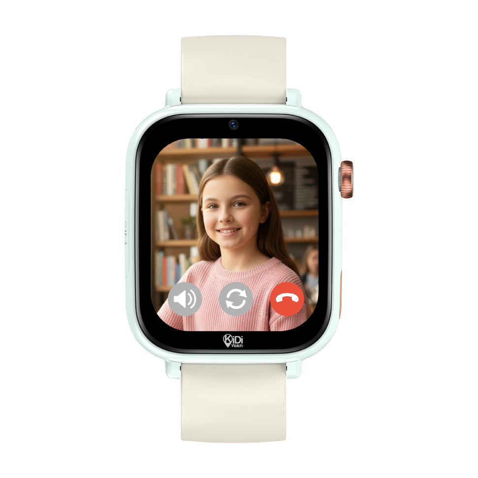 שעון טלפון חכם KidiWatch עם תשלום NFC דגם PRIME שחור