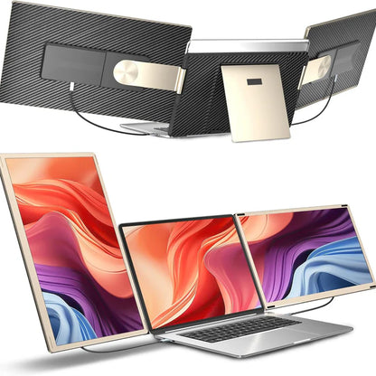 זוג מסכים ניידים 15.6" Ofiyaa Tri-Screen S6
