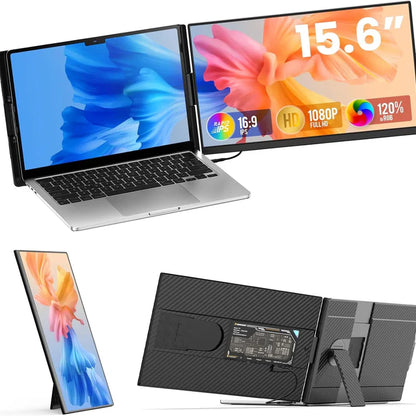 מסך נייד 14" Ofiyaa Dual Screen P5