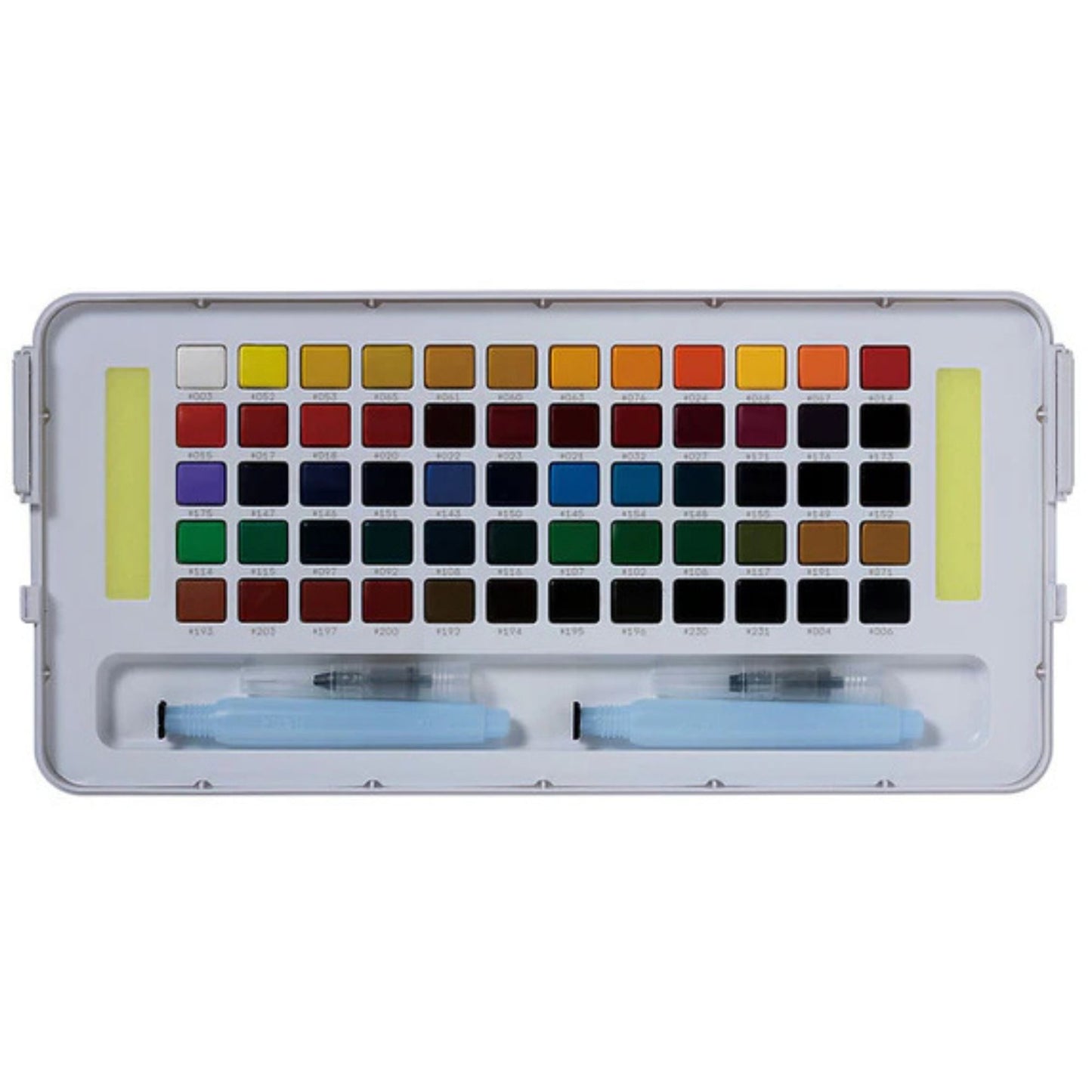 סט 60 צבעי מים מכחול ומיכל מים - Sakura Koi set XNCW60N