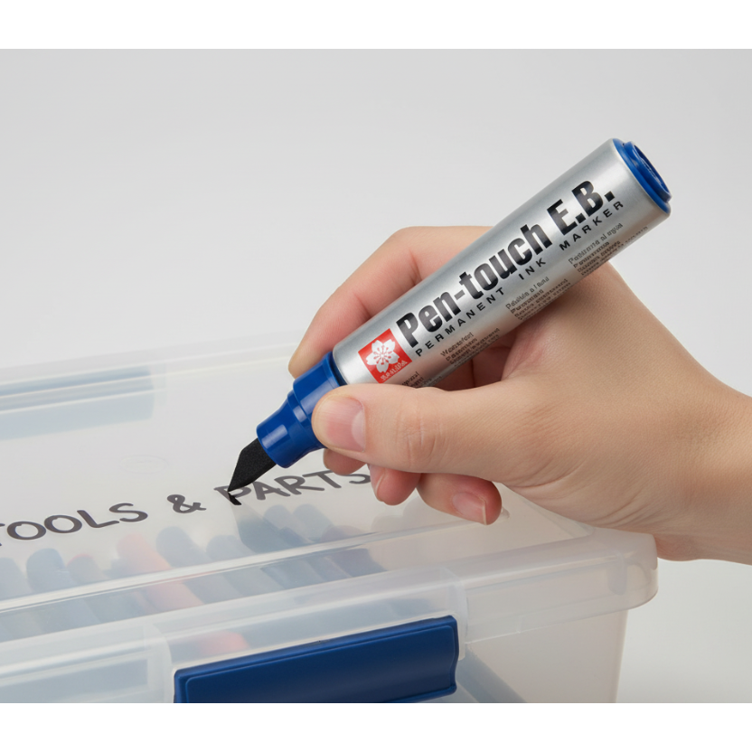 טוש פרמננטי אוניברסלי Sakura Pen-touch Extra Broad
