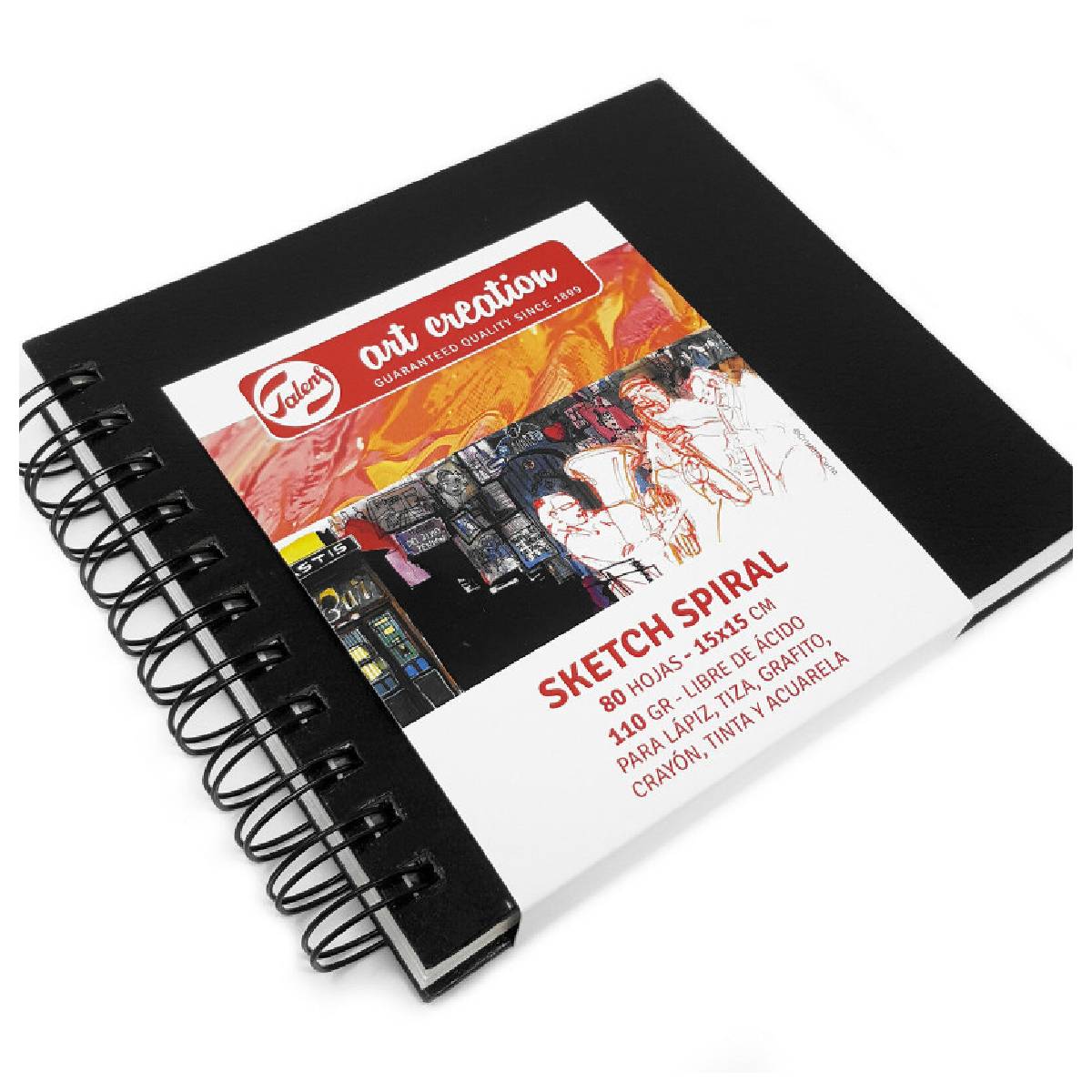 ספר-רישום-סקטצבוק-ספירלה-15x15-סמ-talens-שחור