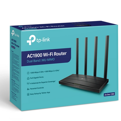נתב אלחוטי Archer C80 AC1900 Tp-Link