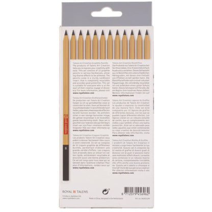 סט 12 עפרונות שרטוט Talens Art Creation
