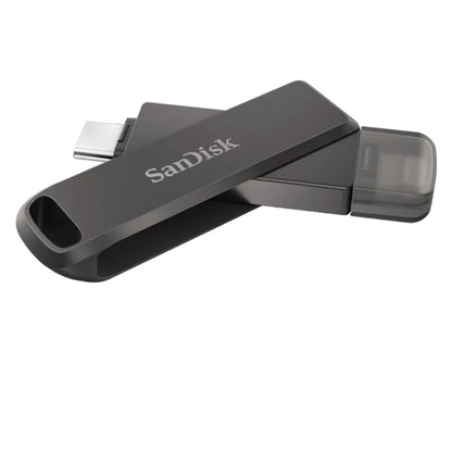 התקן נייד SanDisk iXpand Luxe 256GB - USB-C + Lightning