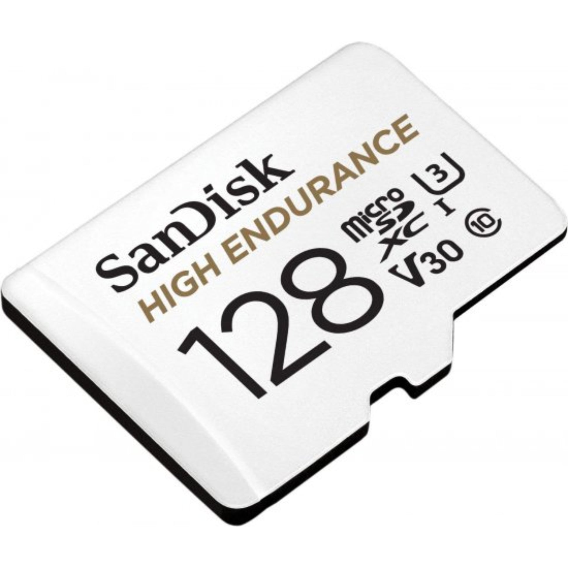 כרטיס SanDisk High Endurance microSDXC 128GB + SD Adapter