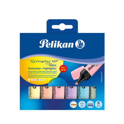 סט-6-טושי-הדגשה-490-pelikan-פסטל