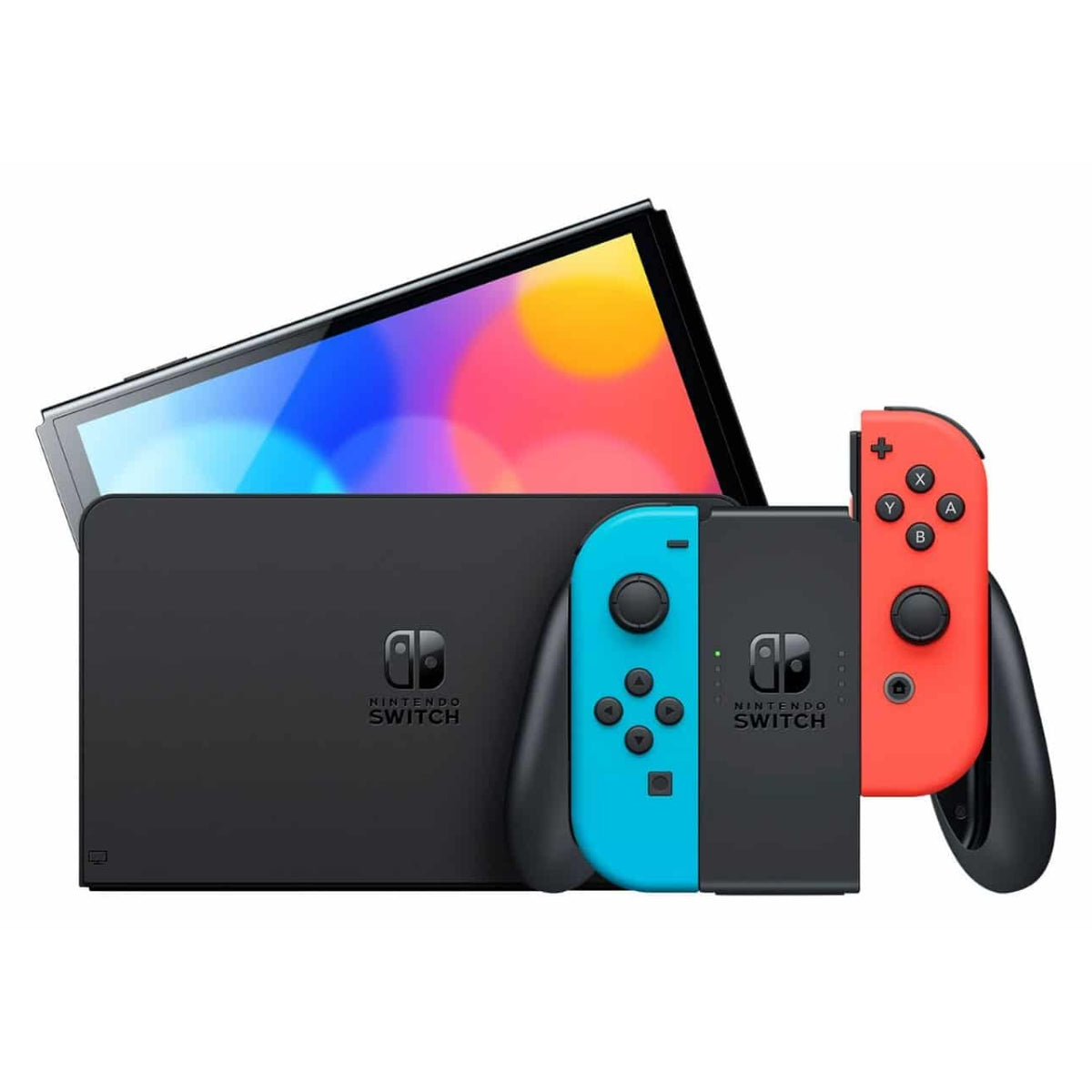 קונסולה Nintendo Switch OLED  אדום / כחול