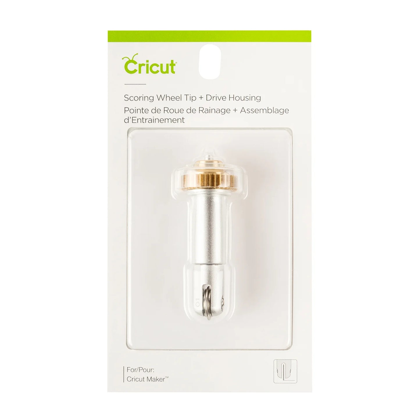 סכין 01 Cricut Scoring Wheel Tip + Drive Housing
