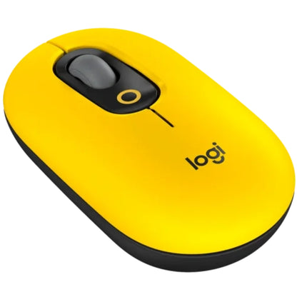 עכבר-אלחוטי-logitech-pop-צהוב