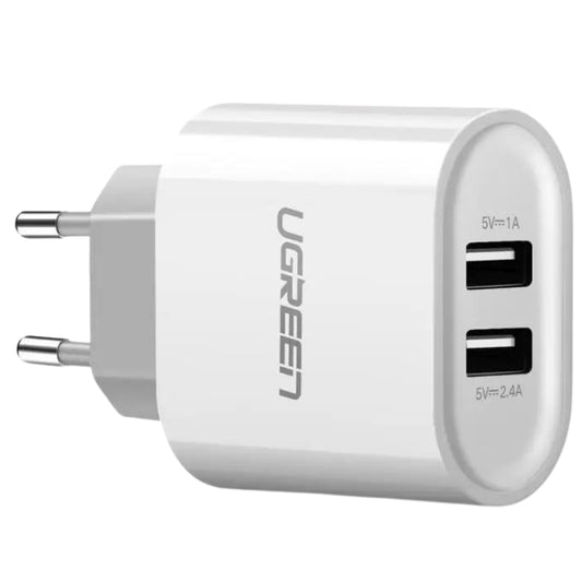 מטען קיר עם 2 יציאות Ugreen USB-A 