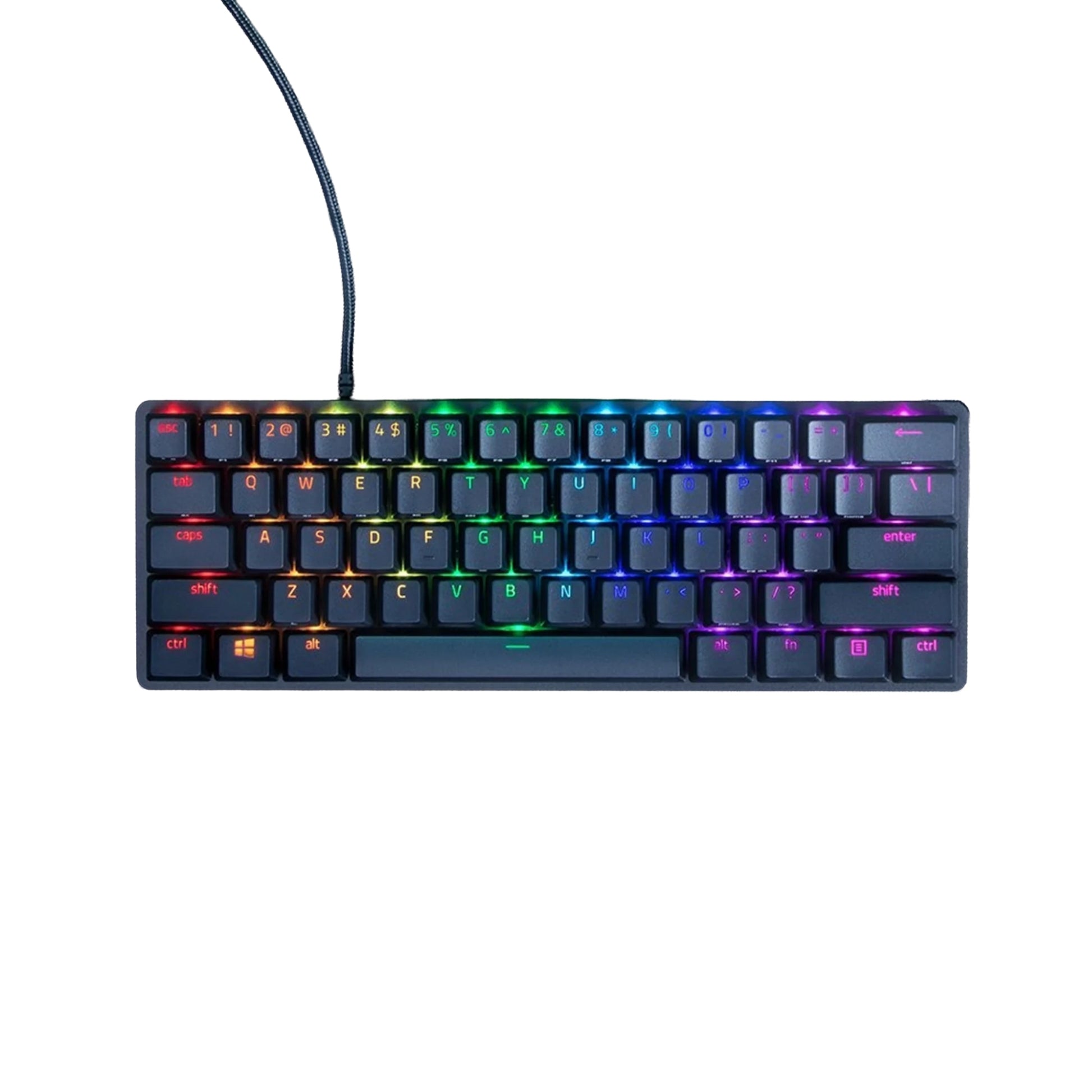 מקלדת מכנית אופטית Razer Huntsman Mini סוויץ סגול