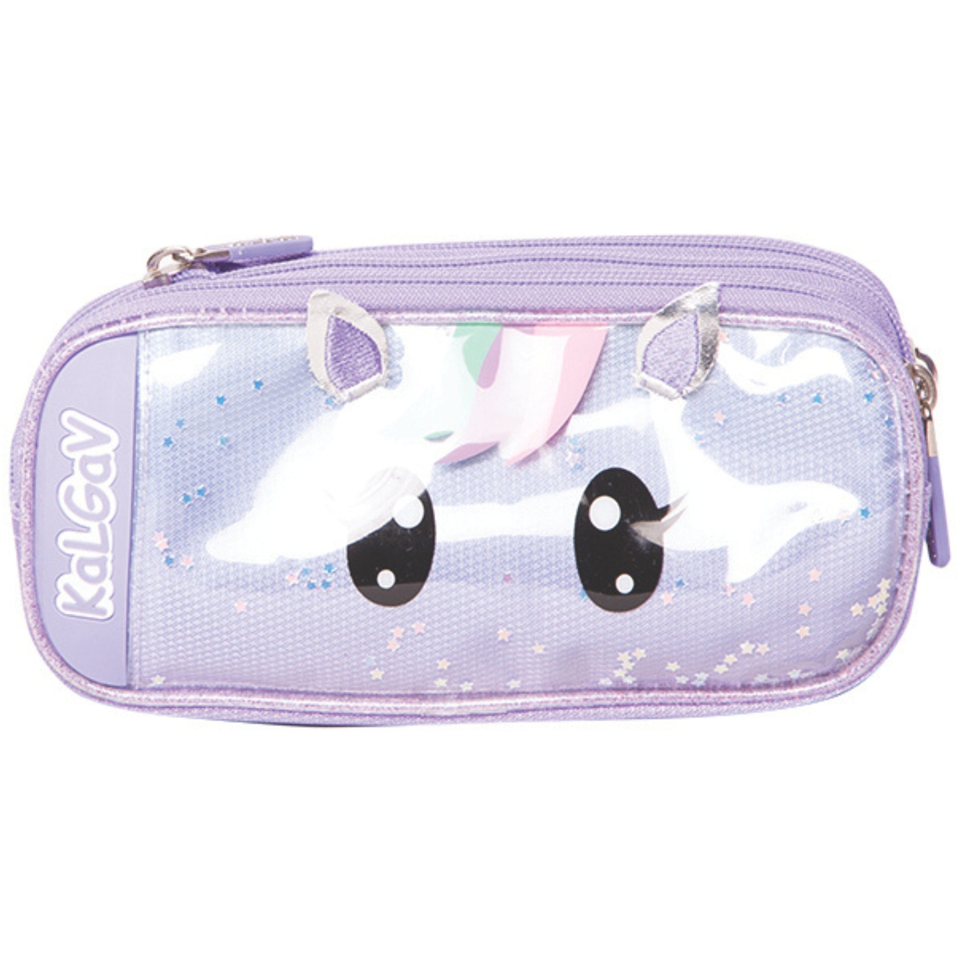 קלמר 2 תאים מתרחב Unicorn Rainbow לילך