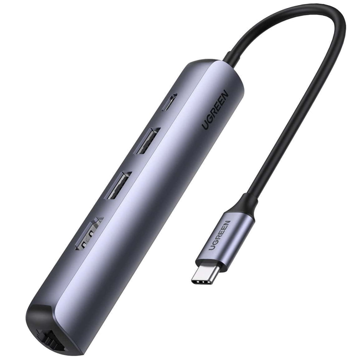 מתאם אולטרה דק 5 ב-1 Ugreen USB-C