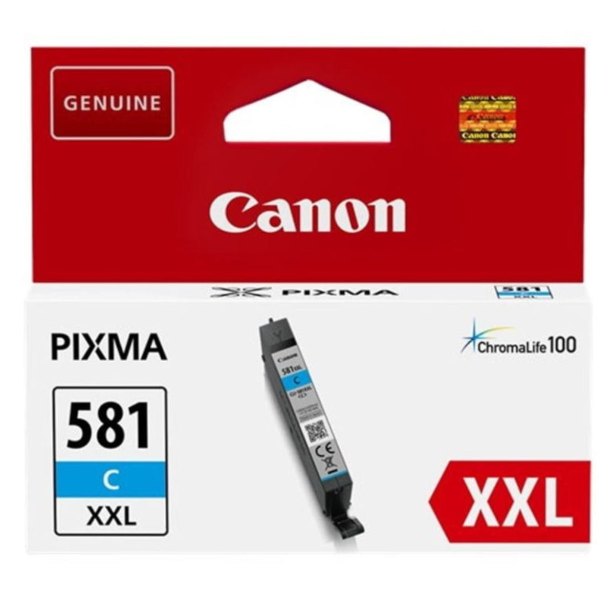 ראש דיו Canon CLI-581XXL כחול