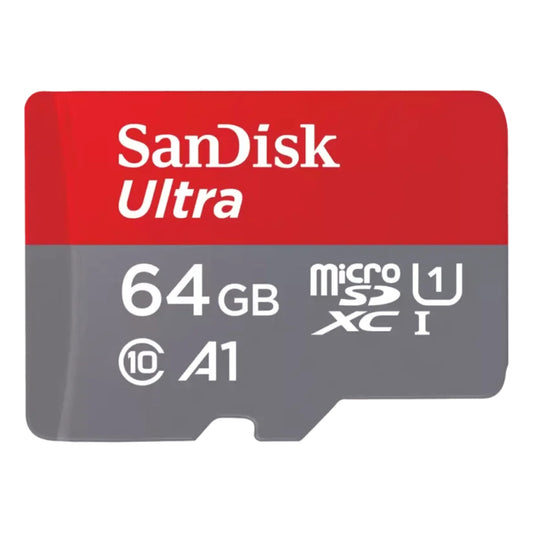 כרטיס SanDisk Ultra microSDXC 64GB 140MB/s Class 10 UHS-I