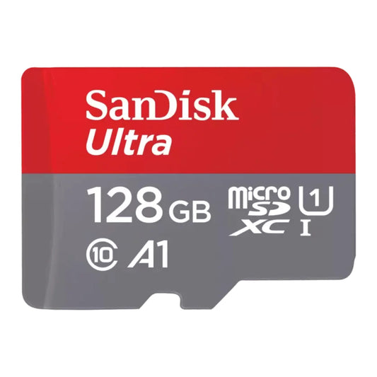 כרטיס זיכרון SanDisk Ultra microSDXC 128GB 140MB/s Class 10 UHS-I