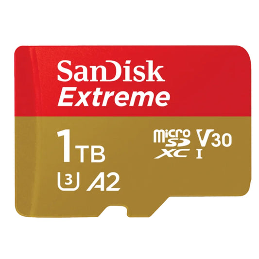 כרטיס SanDisk Extreme micro SD EX 4K 190MB/s V30 1T