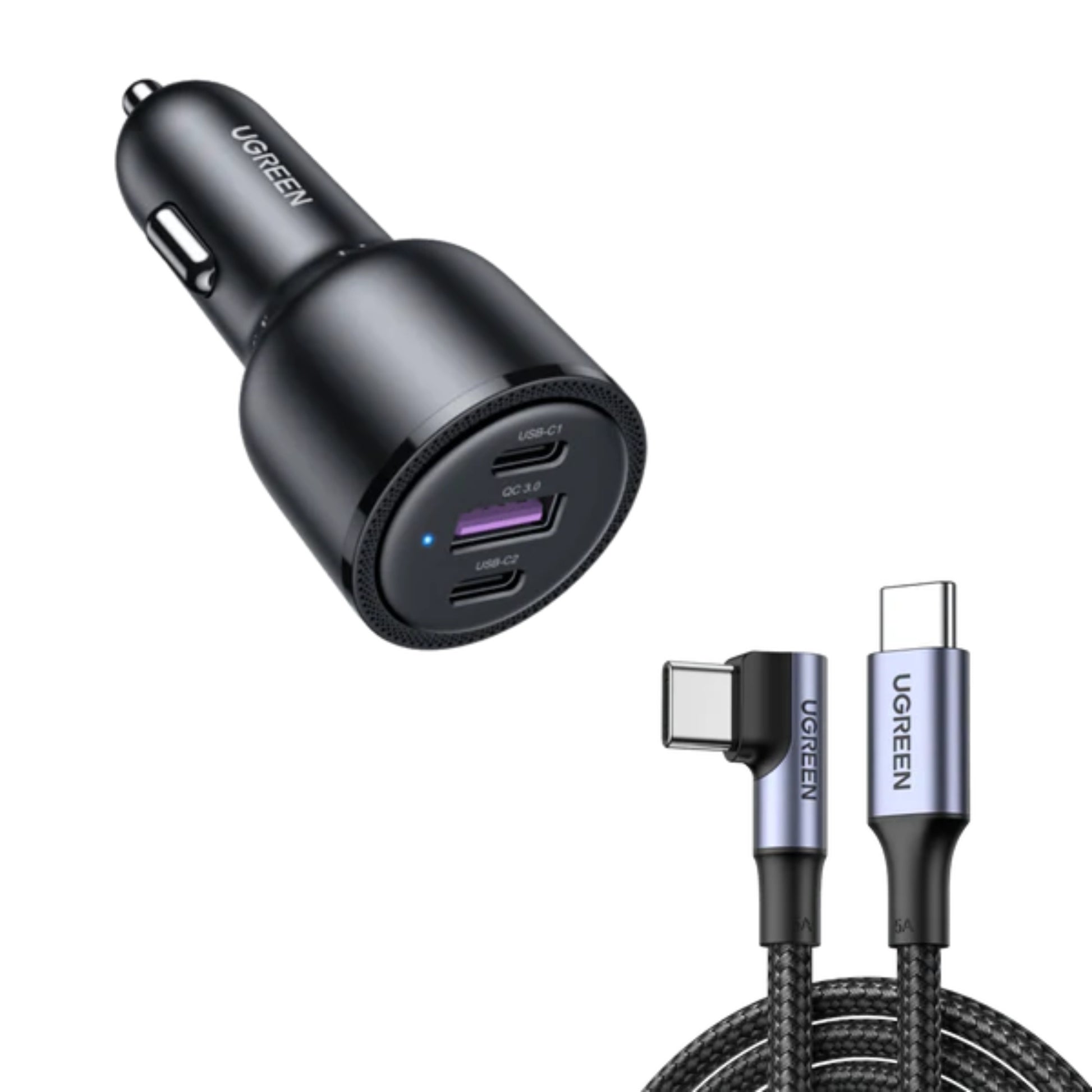מטען רכב 69w Black