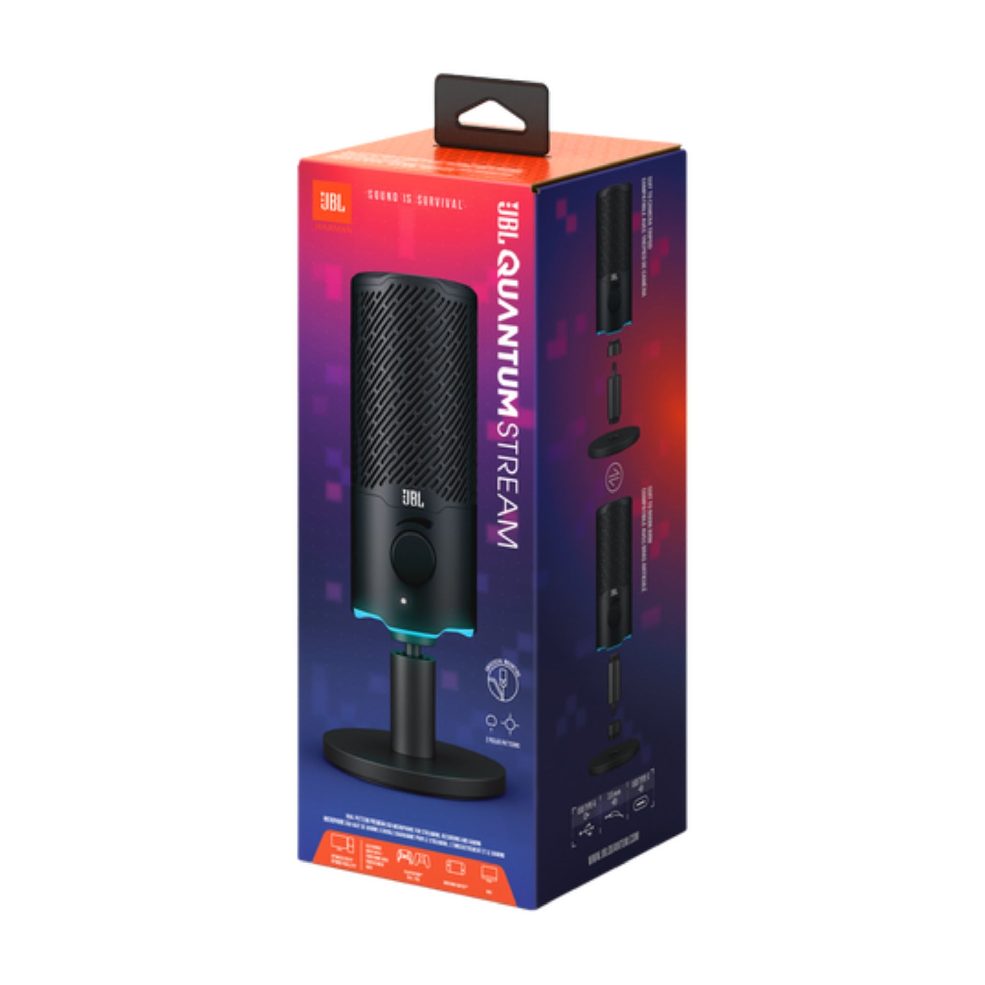 מיקרופון JBL Quantum Stream - שחור