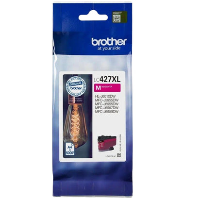 ראש דיו עד 5,000 דף דגם Brother LC427XLM אדום