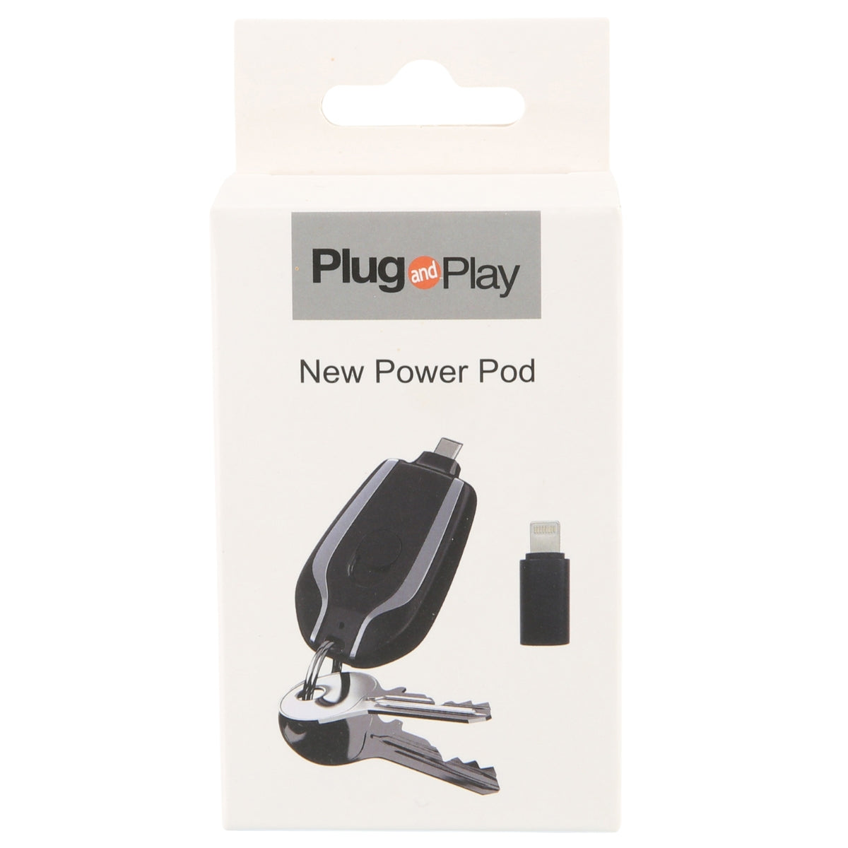 מחזיק מפתחות מטען נייד לאנדרואיד Plug&Play