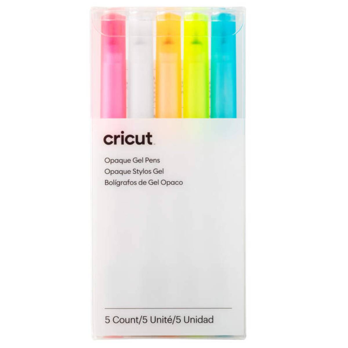 סט 5 עטים 1.0 מ"מ Cricut Opaque Gel Pens