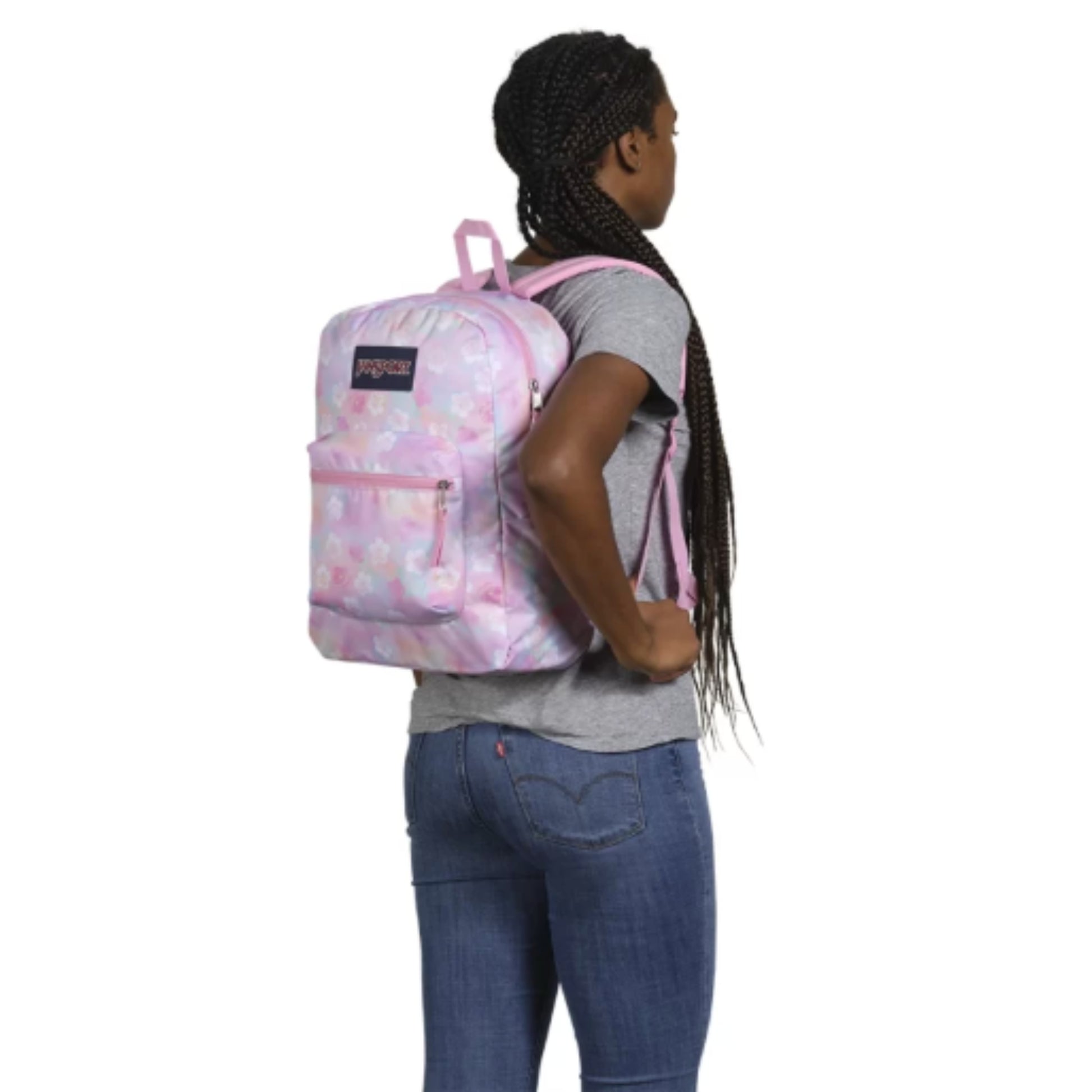 תיק גב 5 bai5e7 Neon Daisy Cross Town Jansport