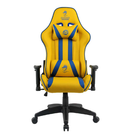 כיסא גיימינג דרגון Olympus צהוב כחול מכבי תל אביב