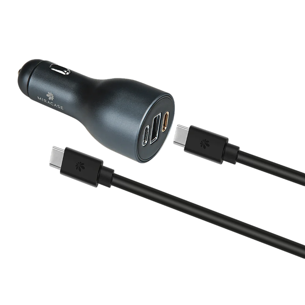 "מטען הרכב המהיר של Miracase בהספק 120W הוא תחנת כוח ניידת ומתקדמת, המתוכננת לספק טעינה בעוצמה של מטען ביתי היישר משקע המצית שלכם.