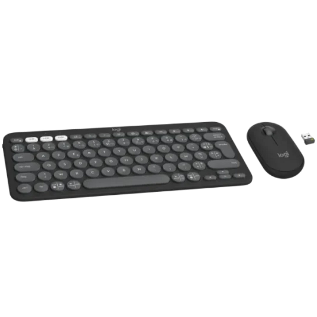 סט-מקלדת-ועכבר-אלחוטי-logitech-m350s-k380s-אפור-גרפיט