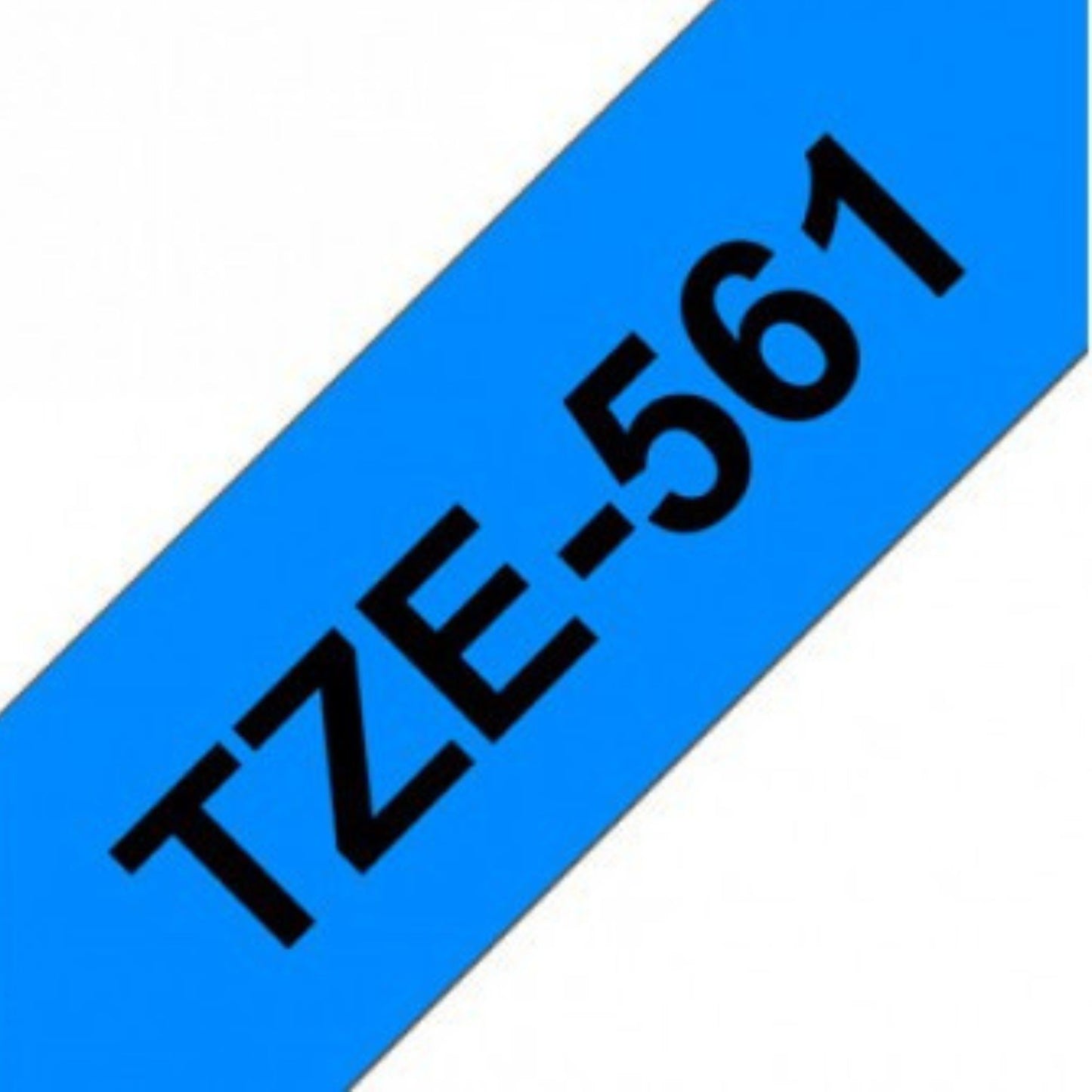 סרט תוויות שחור על רקע כחול 36 מ"מ דגם Brother TZE561
