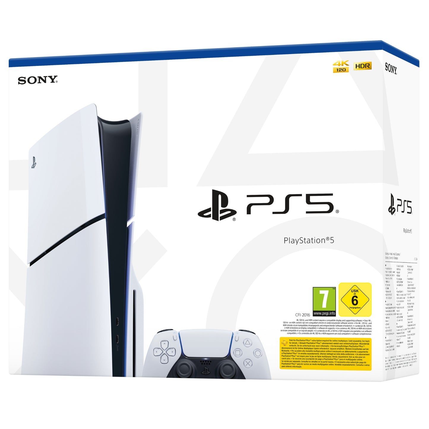 קונסולה Sony PS5 - Blu Ray Slim 1TB