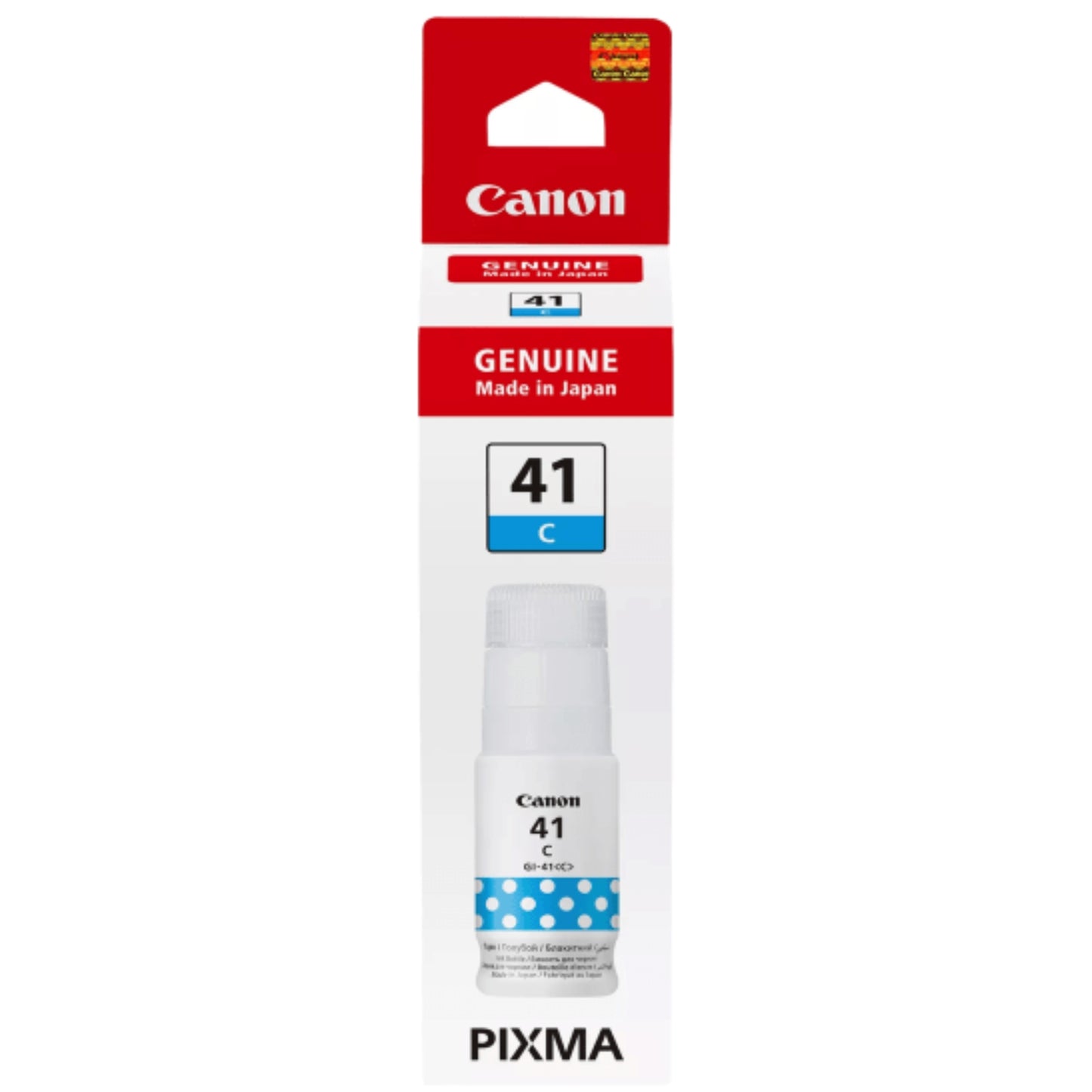 מילוי דיו מקורי דגם CANON GI-41C כחול