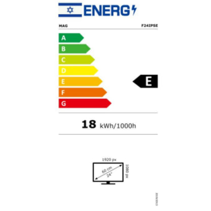 מסך מחשב Mag 23.8" LED monitor F24IPSE