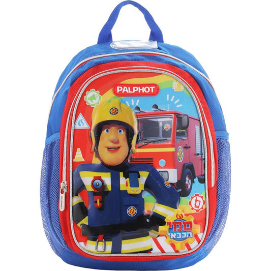 תיק גן דניאל סמי הכבאי כחול אדום 353091
