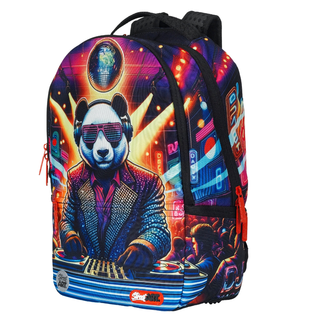 תיק גב Street Art Dj Panda_1