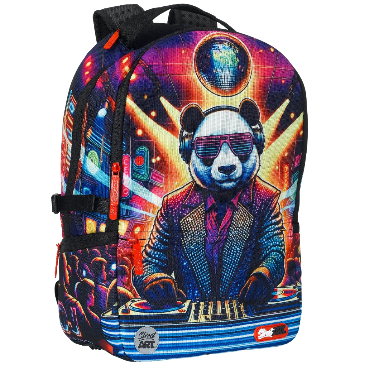 תיק גב Street Art Dj Panda_2