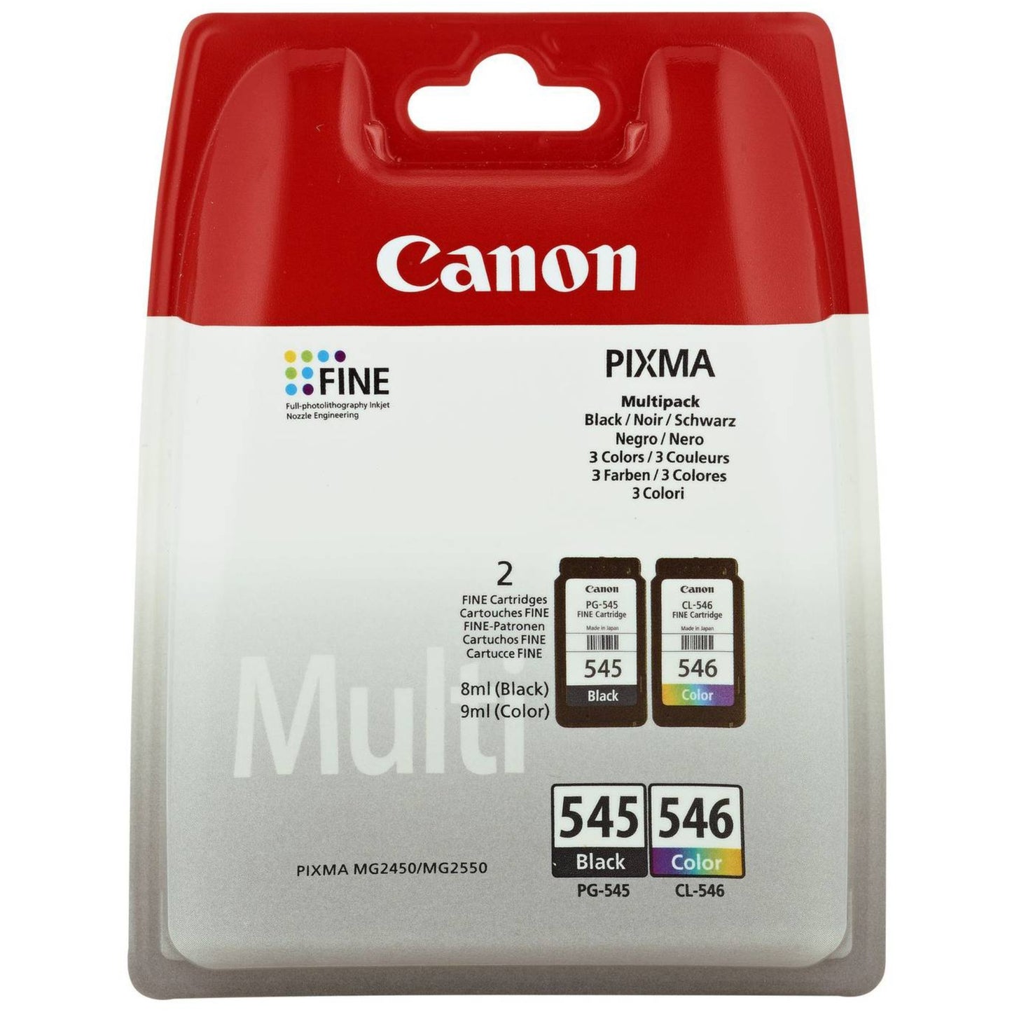 באנדל - ראש דיו  Canon PG-545+CL-546 Multi-Pack