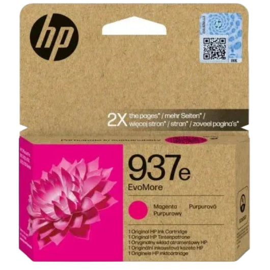 ראש דיו אדום HP 937E XL 4S6W7NE