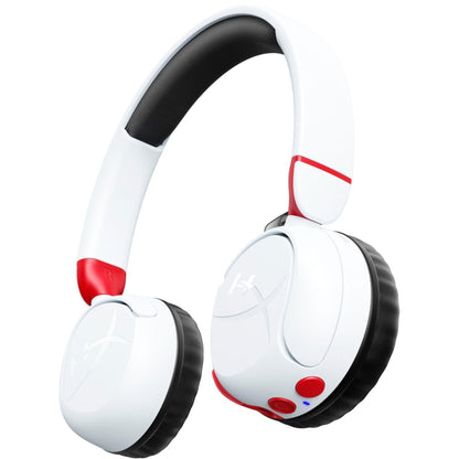 אוזניות גיימינג אלחוטיות  HyperX Cloud Mini לבן - אדום
