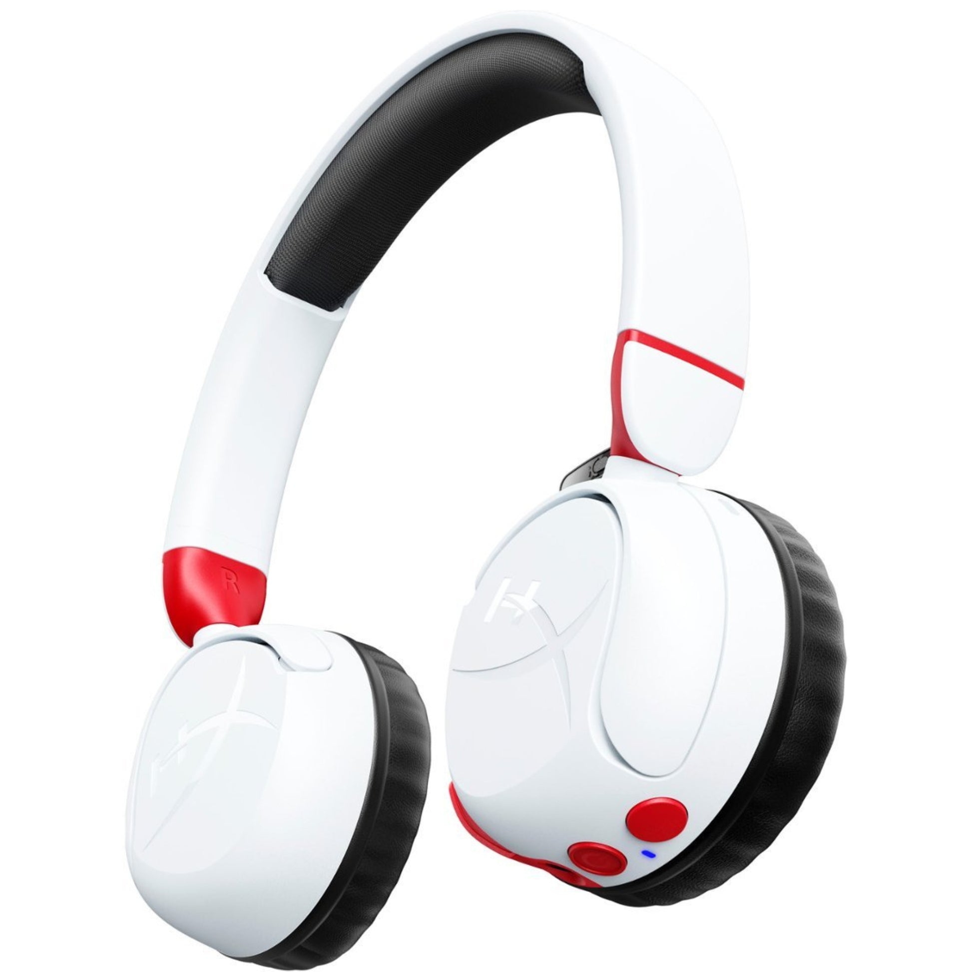 אוזניות גיימינג אלחוטיות  HyperX Cloud Mini לבן - אדום
