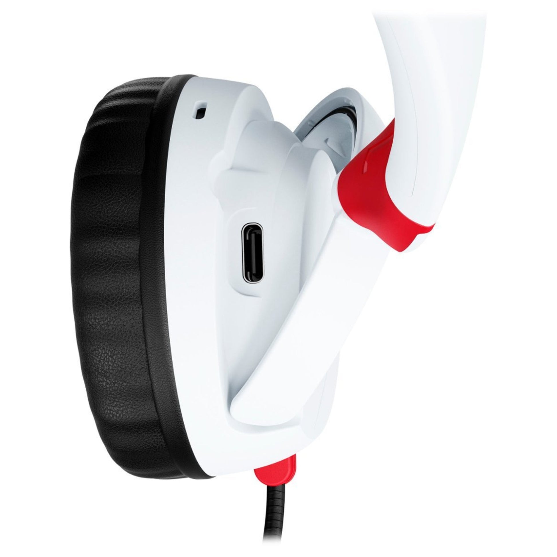 אוזניות גיימינג אלחוטיות  HyperX Cloud Mini לבן - אדום