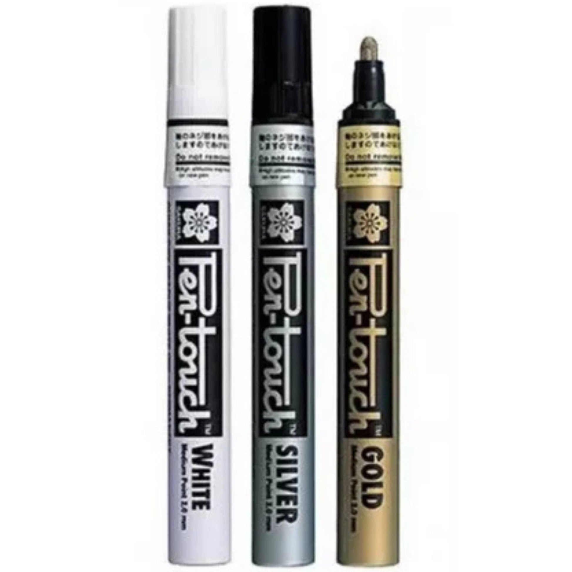 סט 3 יח' טוש פרמננט Sakura Xpfka-3CH2 M